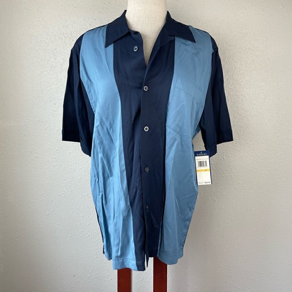 NWT Sobrino Button Down Shirt Size M